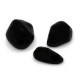 Naturstein Nugget Perlen Obsidian 5-11mm Black